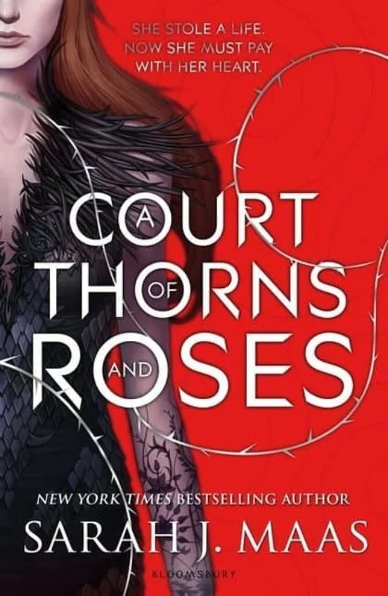portada de A Court of Thorns and Roses de Sarah J. Maas