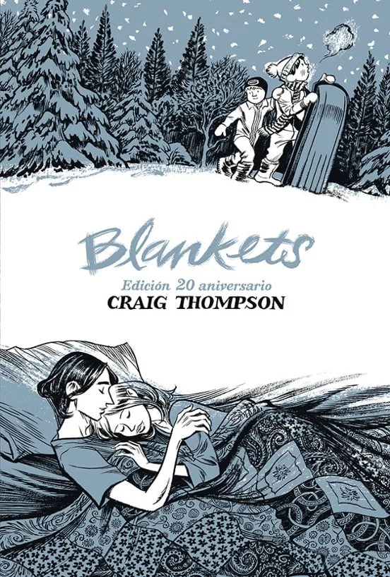 portada de Blankets de Craig Thompson