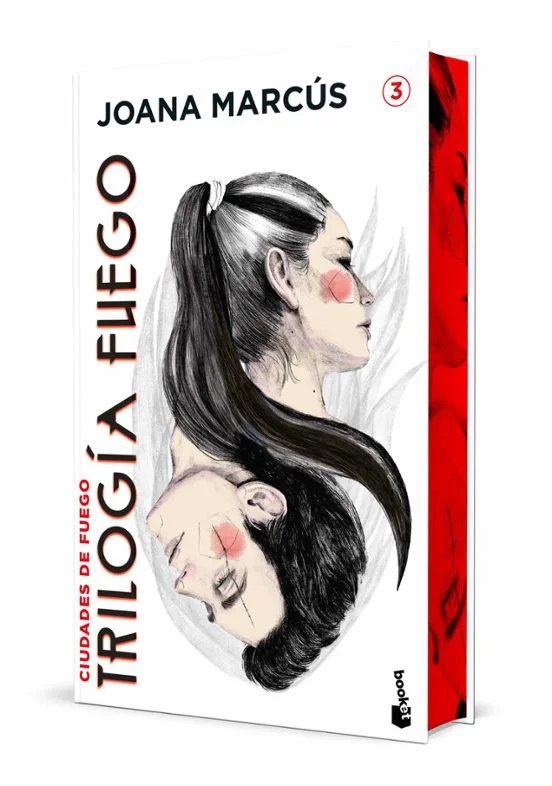 portada de Ciudades de fuego. Edición especial con cantos decorados de Joana Marcus