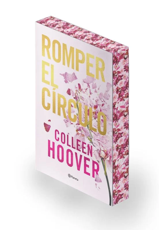 portada de Romper el círculo. Edición especial con cantos tintados de Colleen Hoover