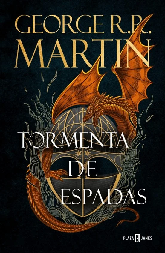 portada de Tormenta de Espadas de George R. R. Martin