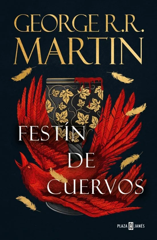 portada de Festín de Cuervos de George R. R. Martin