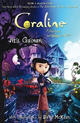portada de Coraline de Neil Gaiman