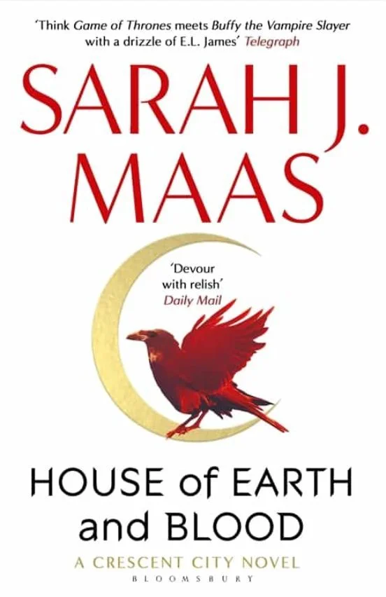 portada de House of Earth and Blood de Sarah J. Maas