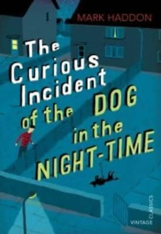 portada de The Curious Incident of the Dog in the Night-Time de Mark Haddon