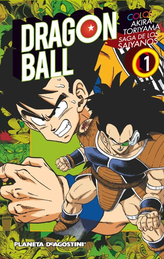 portada de Dragon Ball Color 1 de Akira Toriyama