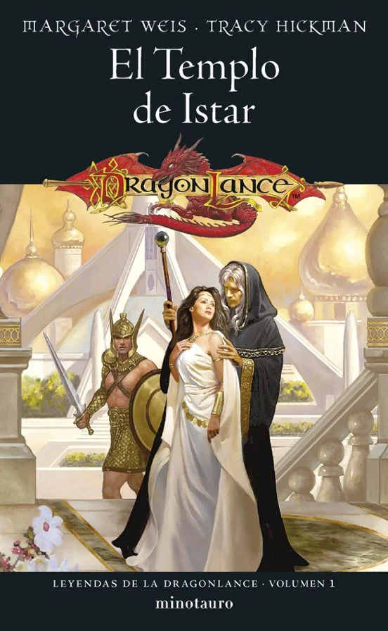 portada de El Templo de Istar de Margaret Weis y Tracy Hickman