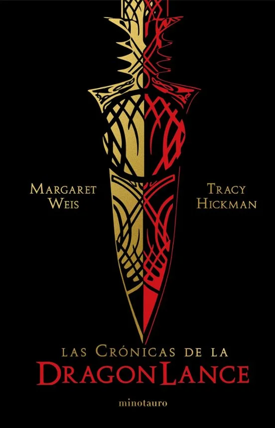 portada de Omnibus Crónicas de la Dragonlance de Margaret Weis y Tracy Hickman