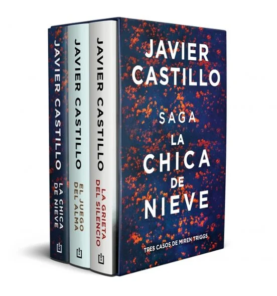 portada de Estuche saga La chica de nieve, en bolsillo de Javier Castillo