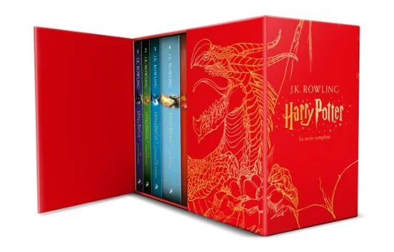 portada de Estuche de lujo Harry Potter de J. K. Rowling