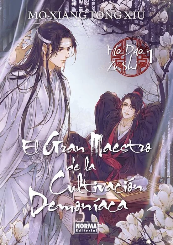 portada de El gran maestro de la cultivación demoníaca 01 de Mo Xiang Tong Xiu