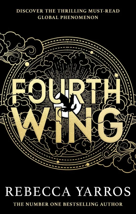 portada de Fourth Wing de Rebecca Yarros