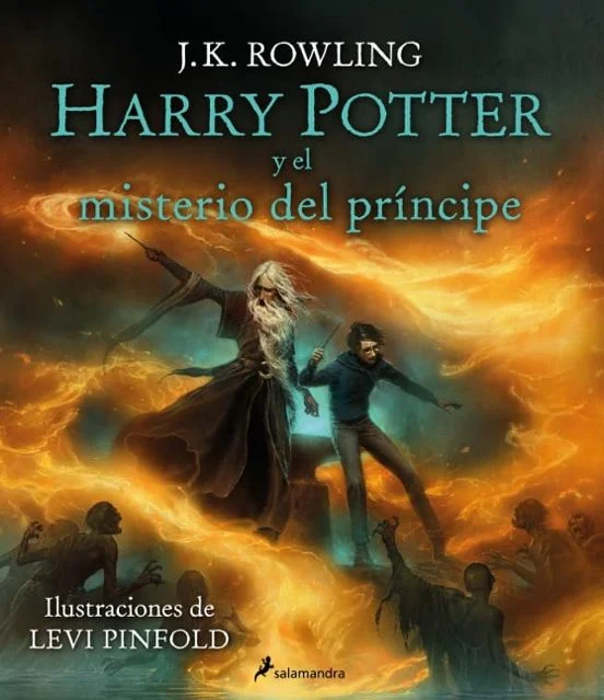 portada Harry Potter y el misterio del príncipe (edición ilustrada)