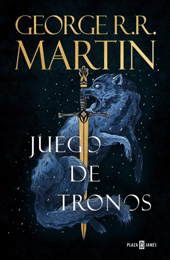 portada de Tapa dura de Plaza & Janés de George R. R. Martin