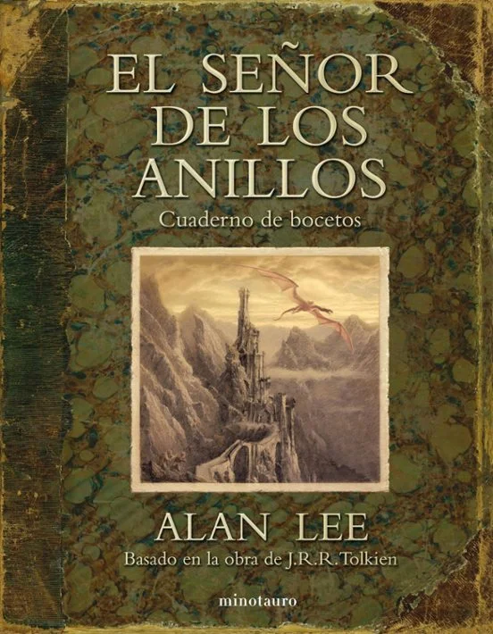 portada de El Señor de los Anillos. Cuaderno de bocetos de J. R. R. Tolkien