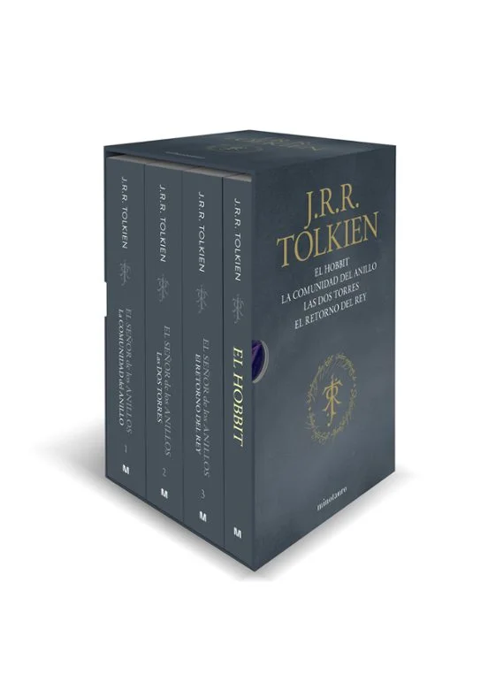 portada de Estuche Tolkien (El Hobbit + El Señor de los Anillos) de J. R. R. Tolkien