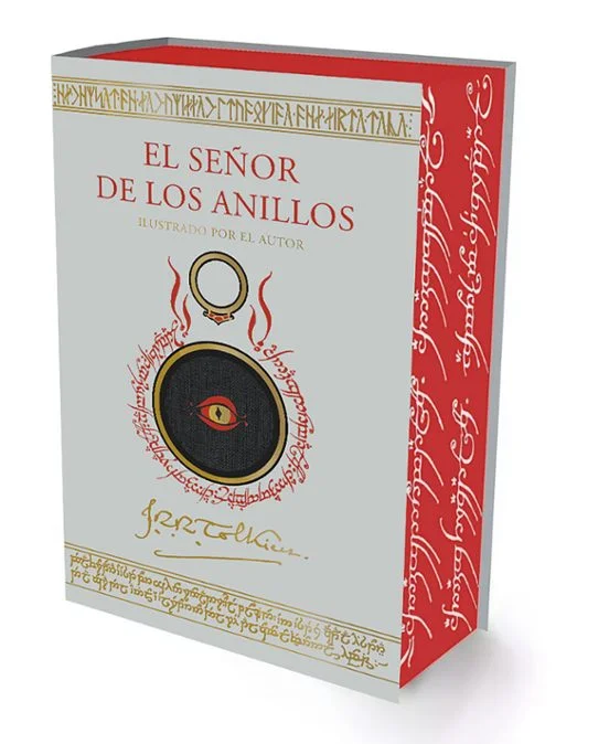 portada de Edición ilustrada por el autor de J. R. R. Tolkien