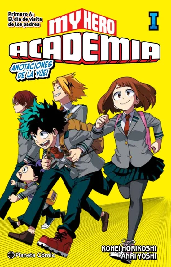 portada de My Hero Academia (novelas) de Kohei Horikoshi