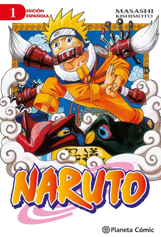portada de Naruto 01/72 de Masashi Kishimoto