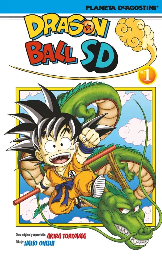portada de Dragon Ball SD de Akira Toriyama
