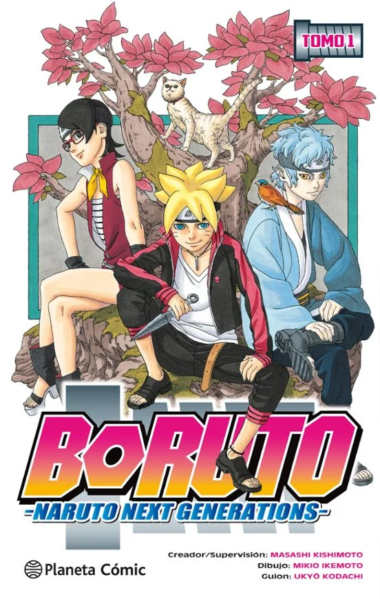 portada de Boruto: Naruto Next Generations de Masashi Kishimoto