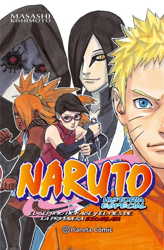 portada de Naruto Gaiden de Masashi Kishimoto