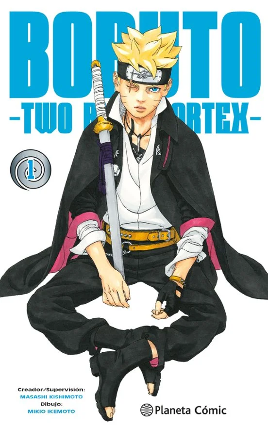 portada de Boruto: Two Blue Vortex de Masashi Kishimoto