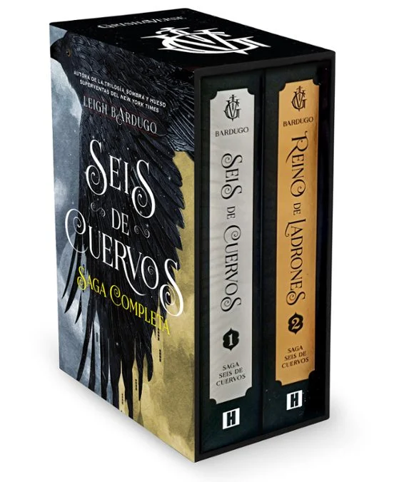 portada de Estuche especial Bilogía Seis de Cuervos de Leigh Bardugo