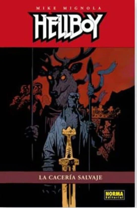 portada de Hellboy 12: La cacería salvaje de Mike Mignola