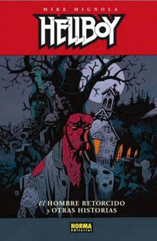 portada de Hellboy 13: El hombre retorcido y otras historias de Mike Mignola