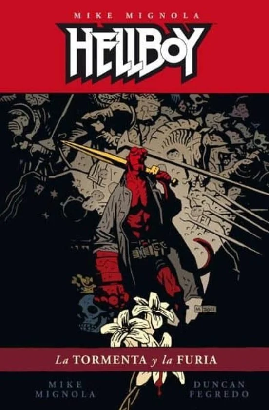 portada de Hellboy 16: La tormenta y la furia de Mike Mignola