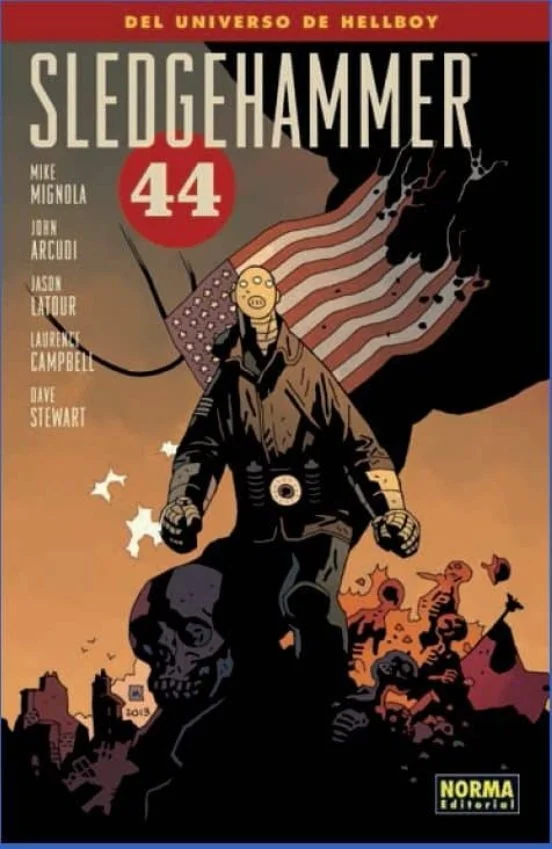portada de Sledgehammer 44 de Mike Mignola