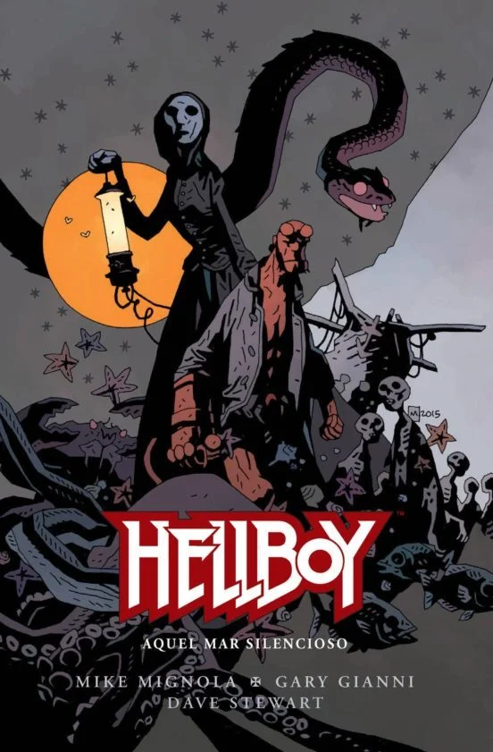 portada de Hellboy 21: Aquel mar silencioso de Mike Mignola
