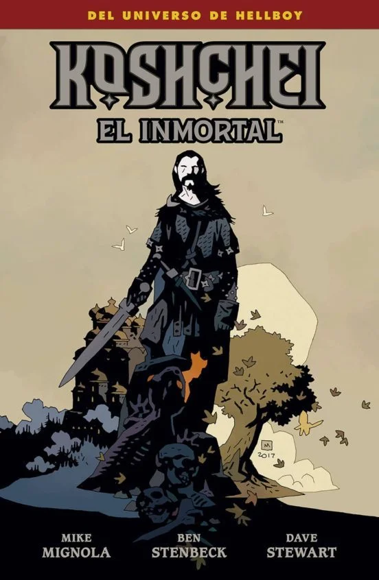 portada de Koshchei el inmortal de Mike Mignola