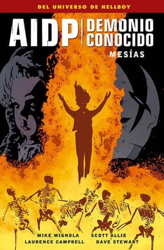 portada de AIDP 33: Demonio conocido 1. Mesías de Mike Mignola