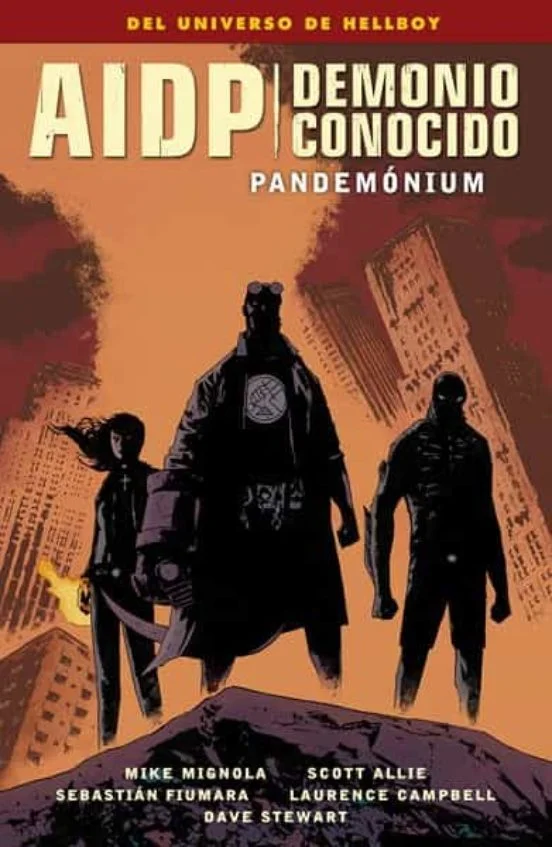 portada de AIDP 34: Demonio conocido 2. Pandemónium de Mike Mignola