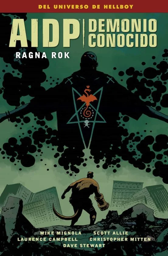 portada de AIDP 35: Demonio conocido 3. Ragna Rok de Mike Mignola