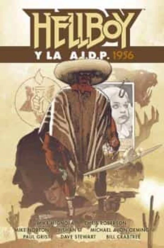 portada de Hellboy y la AIDP 1956 de Mike Mignola
