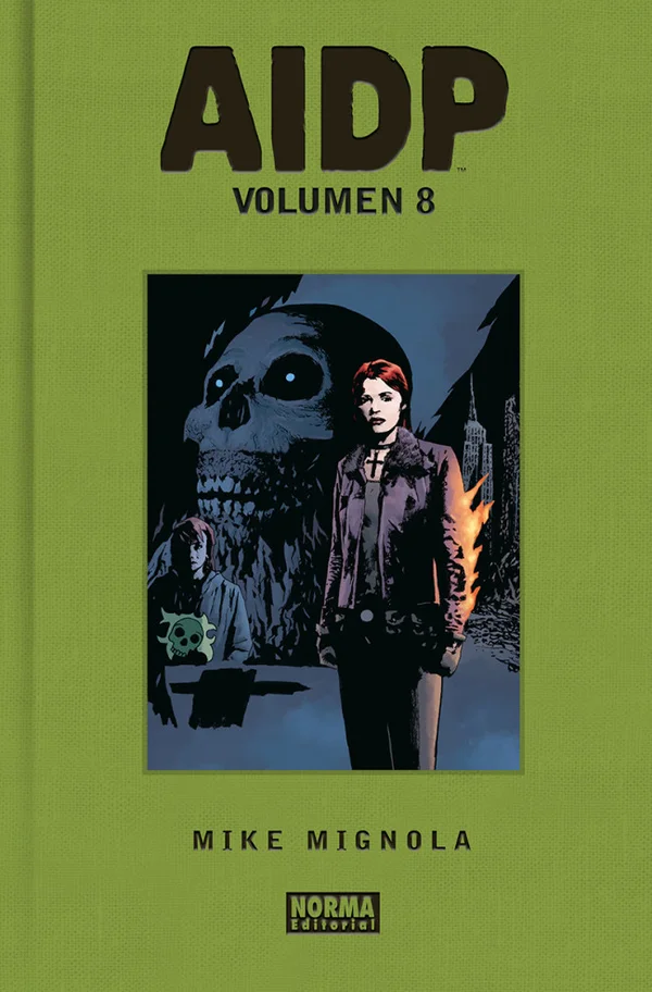 portada de AIDP Integral 8 de Mike Mignola