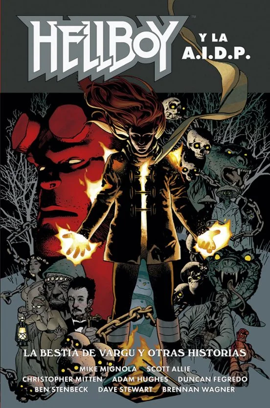portada de Hellboy y la AIDP: La bestia de Vargu y otras historias de Mike Mignola