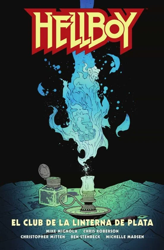 portada de El Club de la Linterna de Plata de Mike Mignola