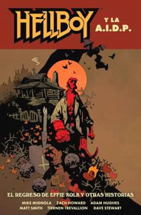 portada de Hellboy y la AIDP: El regreso de Effie Kolb y otras historias de Mike Mignola