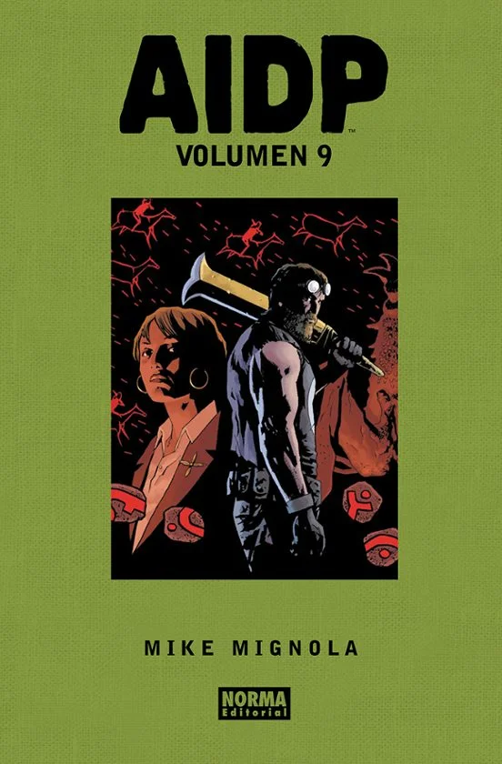 portada de AIDP Integral 9 de Mike Mignola
