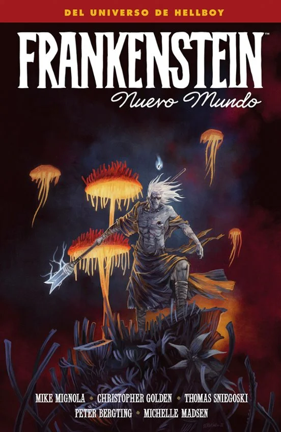 portada de Frankenstein: Nuevo mundo de Mike Mignola