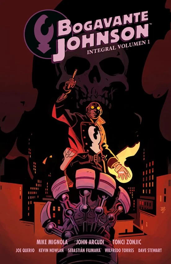 portada de Bogavante Johnson. Integral 1 de Mike Mignola