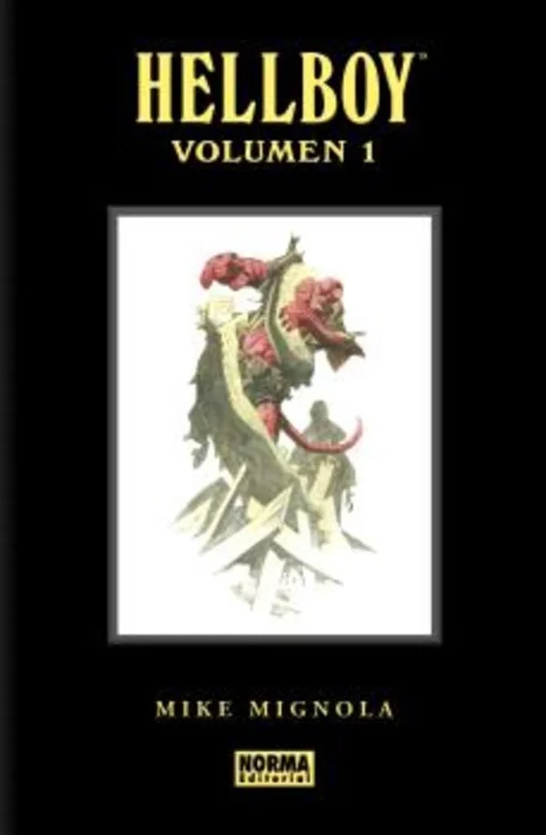 portada de Hellboy. Edición integral 1 de Mike Mignola