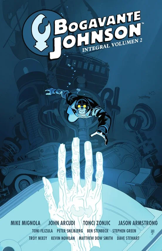 portada de Bogavante Johnson. Integral 2 de Mike Mignola