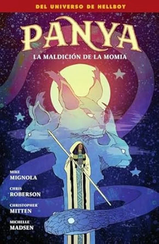 portada de Panya: La maldición de la momia de Mike Mignola