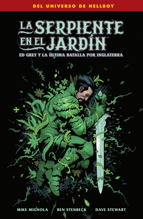 portada de La serpiente en el jardín: Ed Grey y la última batalla por Inglaterra de Mike Mignola