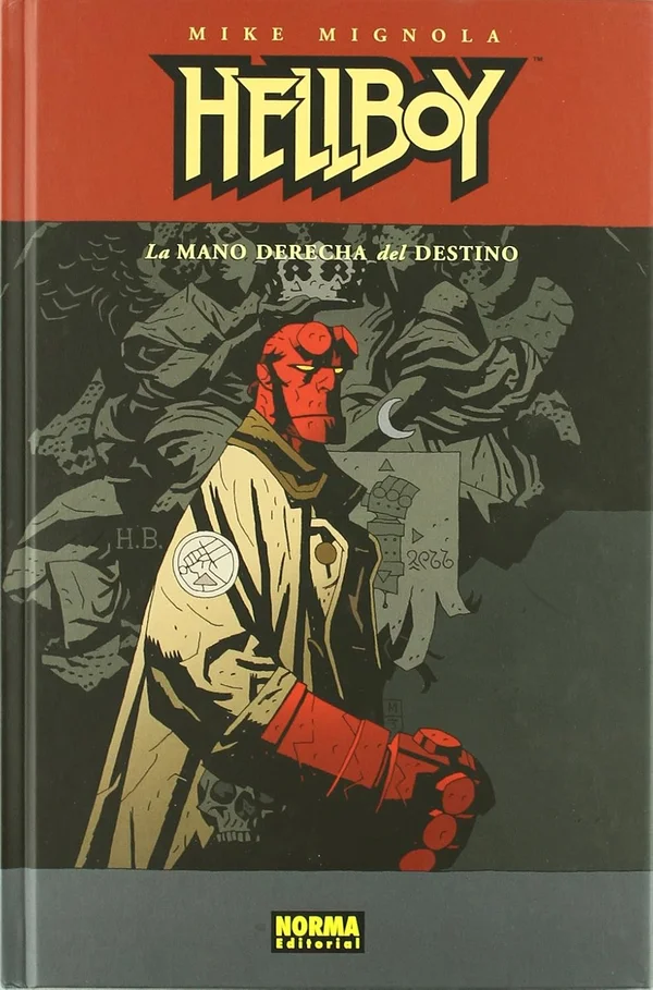 portada de Hellboy 4: La mano derecha del destino de Mike Mignola